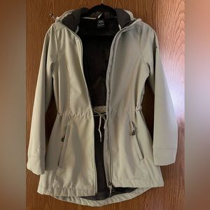 Gerry Teal Jacket ideal for rainy days. Worn only a few times. Like new.